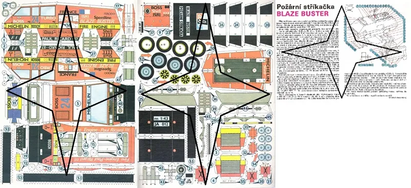 Požiarna striekačka Blaze Buster